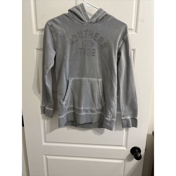 NWT‎ Southern Tide Boys Sun Farer Upper Deck Gray Hoodie Size L - Picture 1 of 2